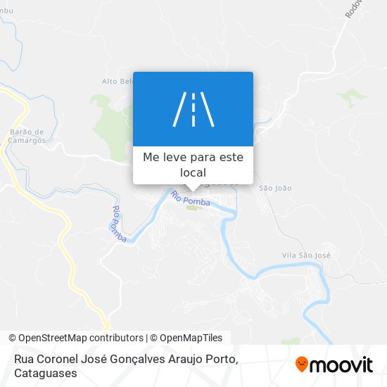Rua Coronel José Gonçalves Araujo Porto mapa