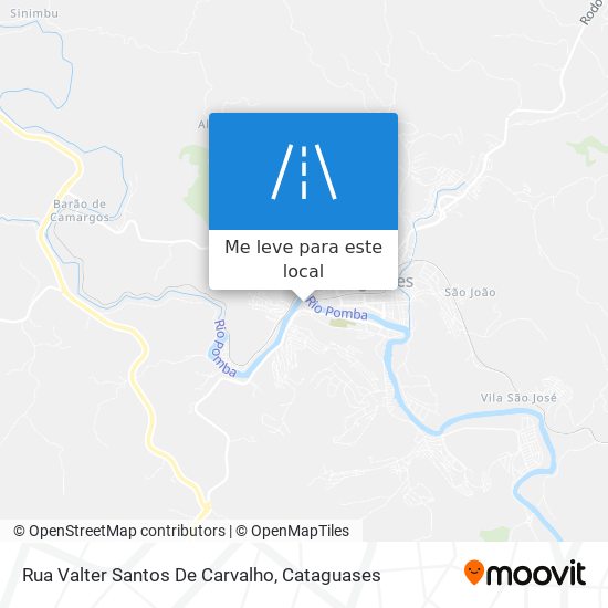 Rua Valter Santos De Carvalho mapa