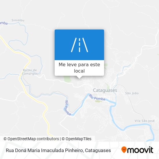 Rua Doná Maria Imaculada Pinheiro mapa