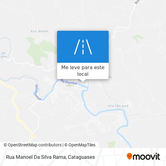 Rua Manoel Da Silva Rama mapa