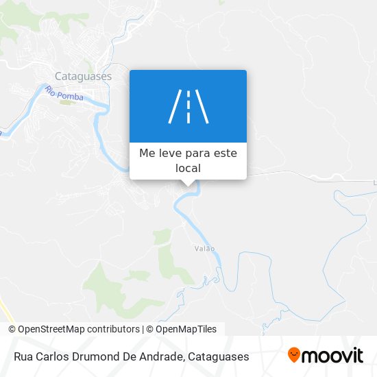 Rua Carlos Drumond De Andrade mapa