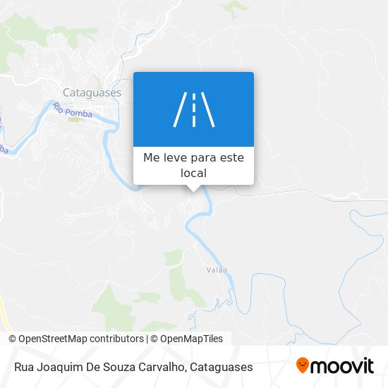 Rua Joaquim De Souza Carvalho mapa