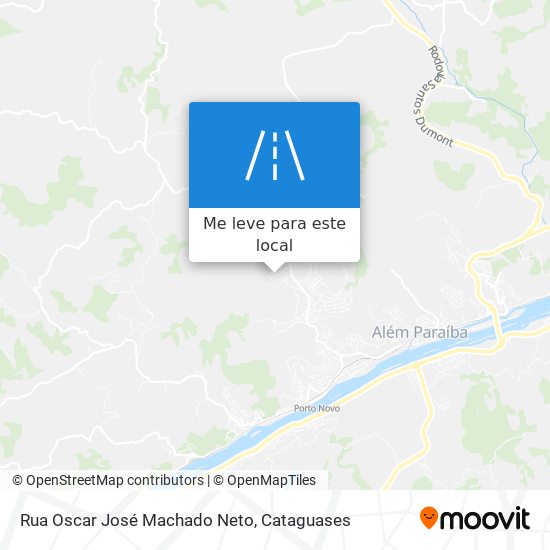 Rua Oscar José Machado Neto mapa