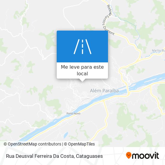 Rua Deusval Ferreira Da Costa mapa