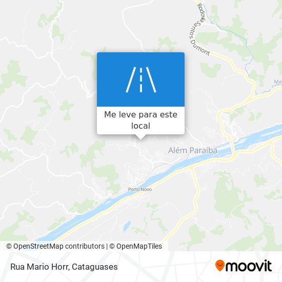 Rua Mario Horr mapa