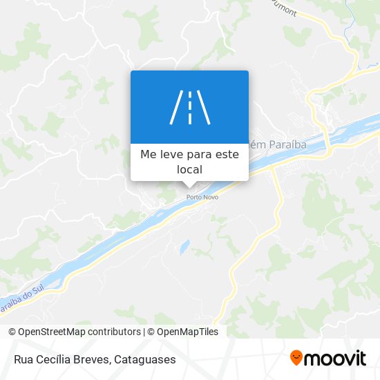 Rua Cecília Breves mapa