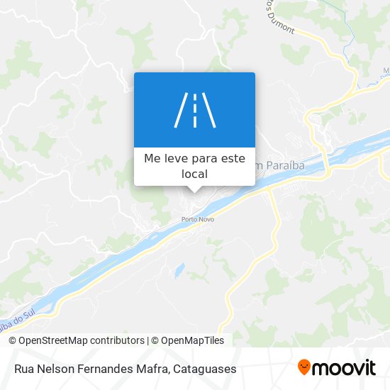 Rua Nelson Fernandes Mafra mapa