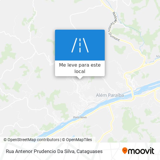 Rua Antenor Prudencio Da Silva mapa