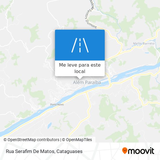 Rua Serafim De Matos mapa