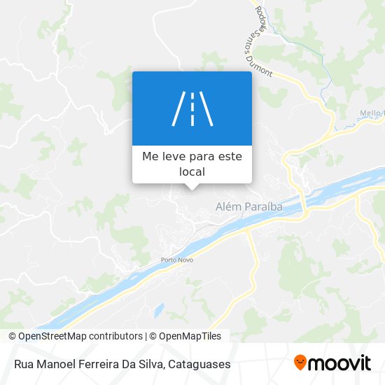 Rua Manoel Ferreira Da Silva mapa