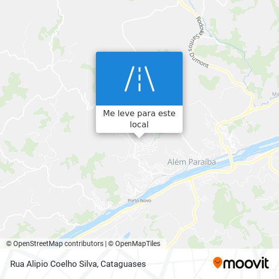 Rua Alipio Coelho Silva mapa