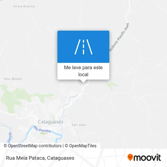 Rua Meia Pataca mapa