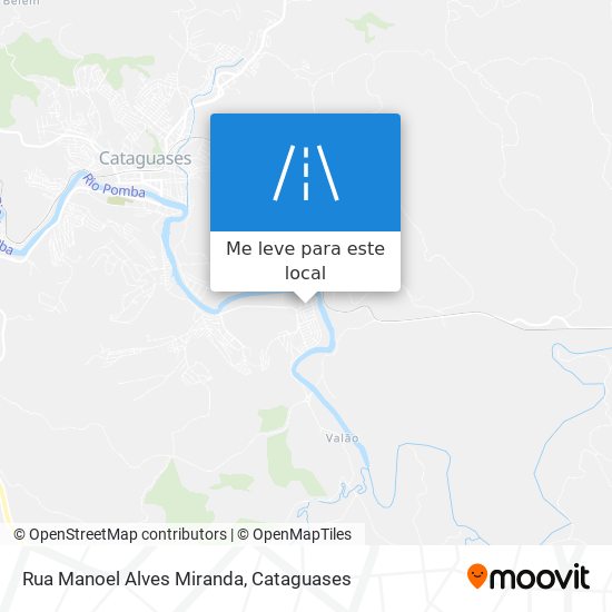 Rua Manoel Alves Miranda mapa