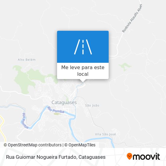 Rua Guiomar Nogueira Furtado mapa