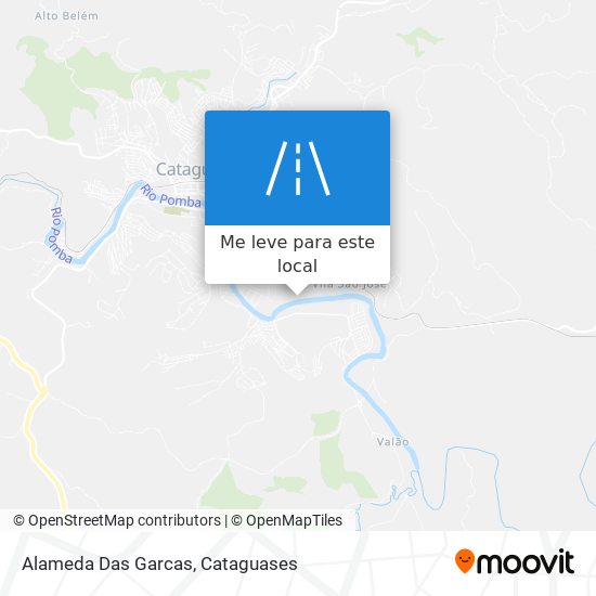 Alameda Das Garcas mapa