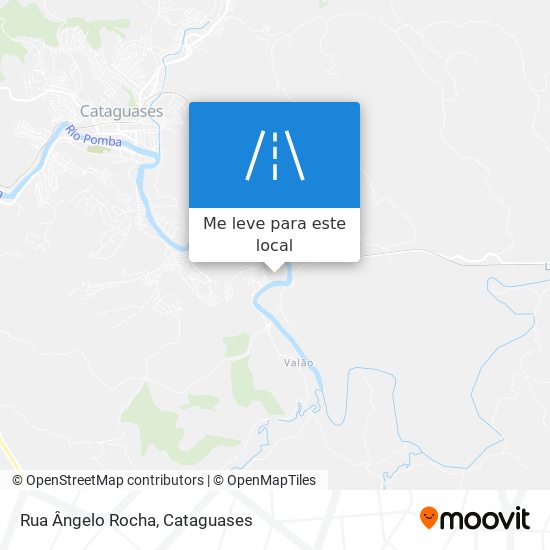 Rua Ângelo Rocha mapa