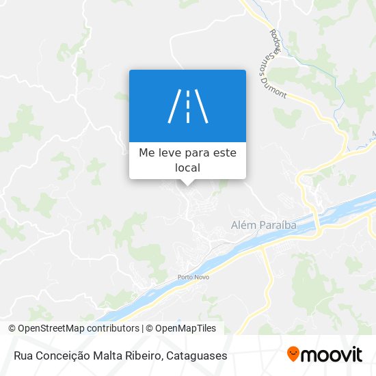 Rua Conceição Malta Ribeiro mapa