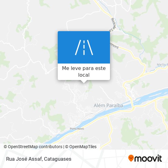 Rua José Assaf mapa