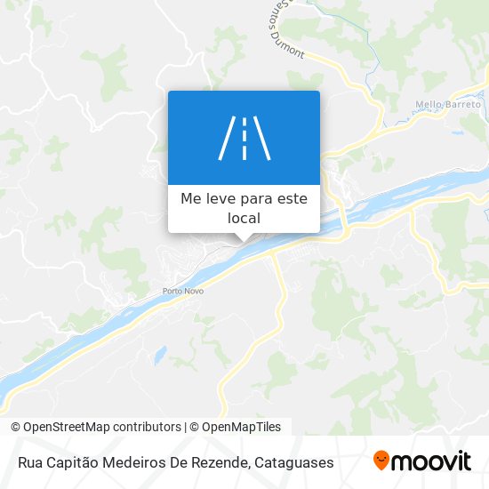 Rua Capitão Medeiros De Rezende mapa