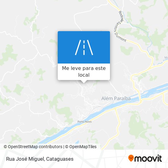 Rua José Miguel mapa