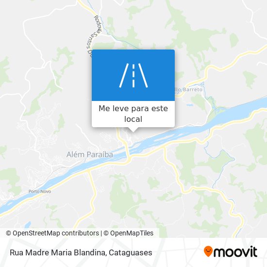 Rua Madre Maria Blandina mapa