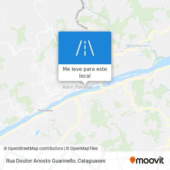 Rua Doutor Ariosto Guarinello mapa