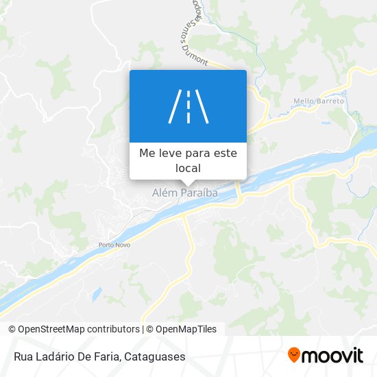 Rua Ladário De Faria mapa