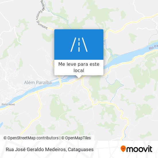 Rua José Geraldo Medeiros mapa