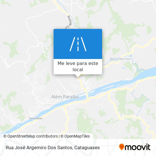 Rua José Argemiro Dos Santos mapa