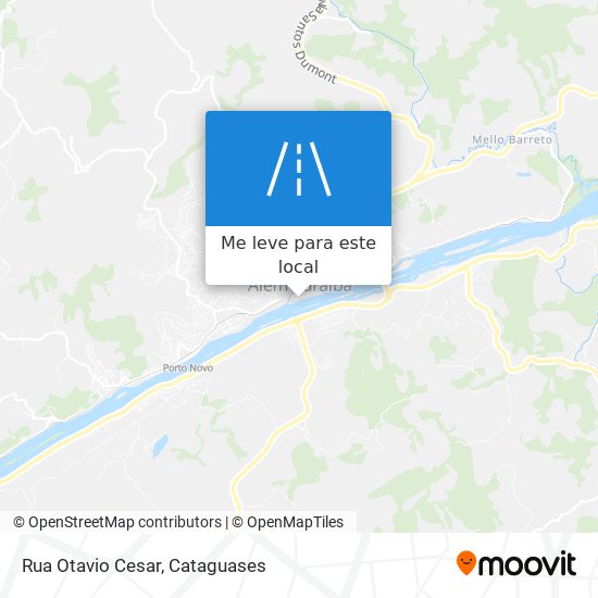 Rua Otavio Cesar mapa