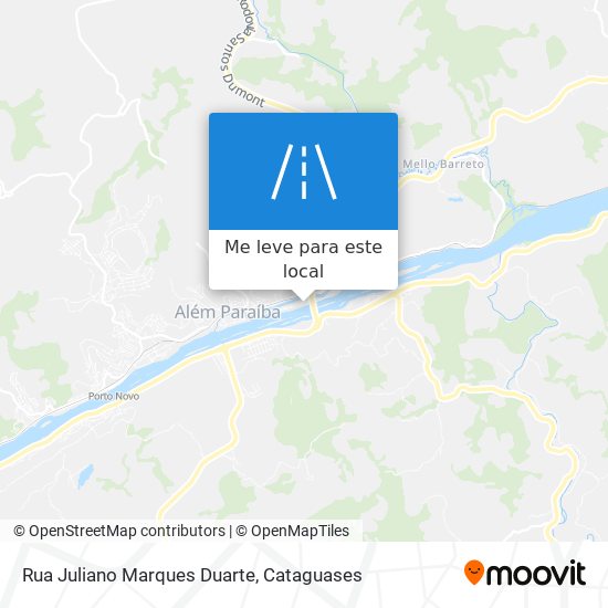 Rua Juliano Marques Duarte mapa