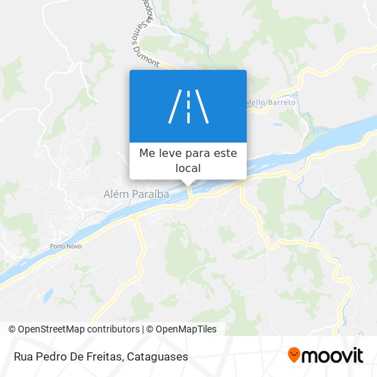 Rua Pedro De Freitas mapa