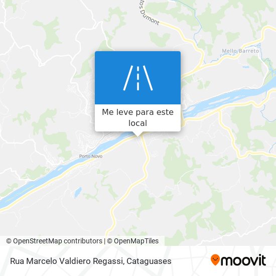 Rua Marcelo Valdiero Regassi mapa