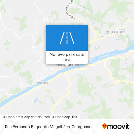 Rua Fernando Esquerdo Magalhães mapa