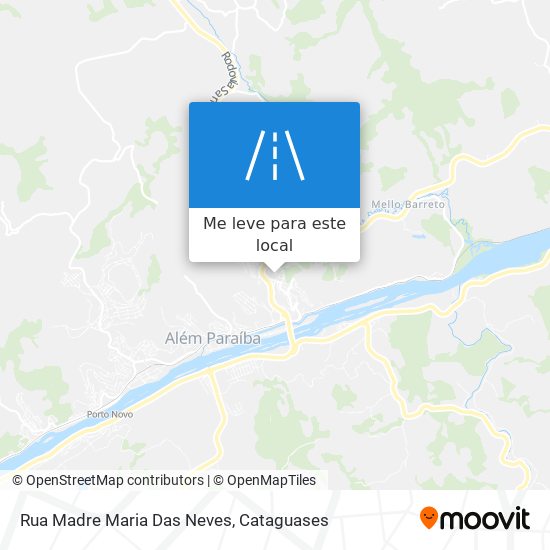 Rua Madre Maria Das Neves mapa