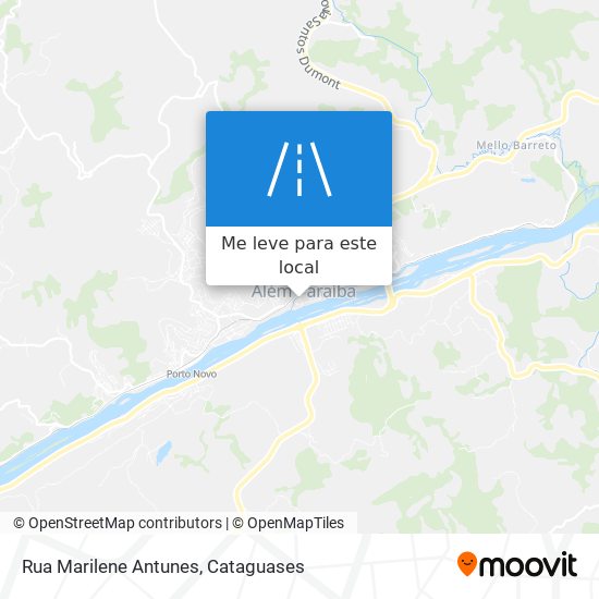 Rua Marilene Antunes mapa