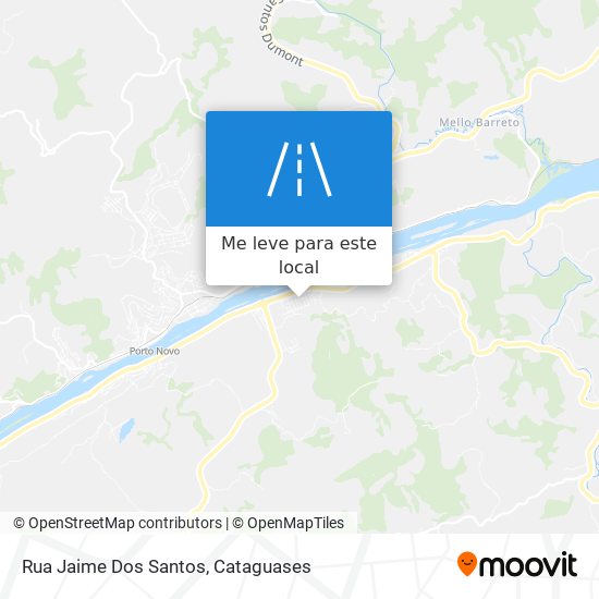 Rua Jaime Dos Santos mapa