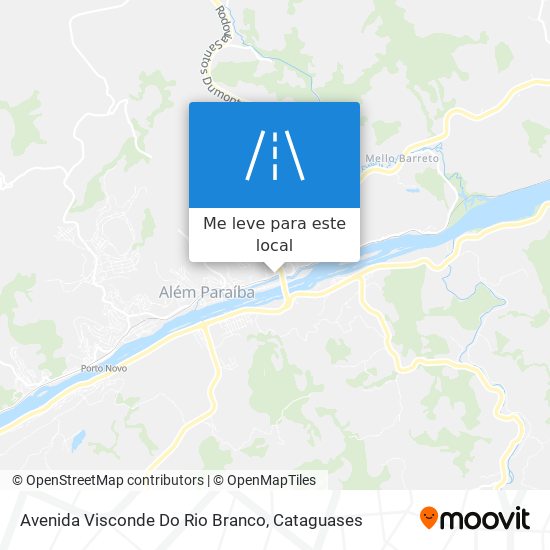 Avenida Visconde Do Rio Branco mapa