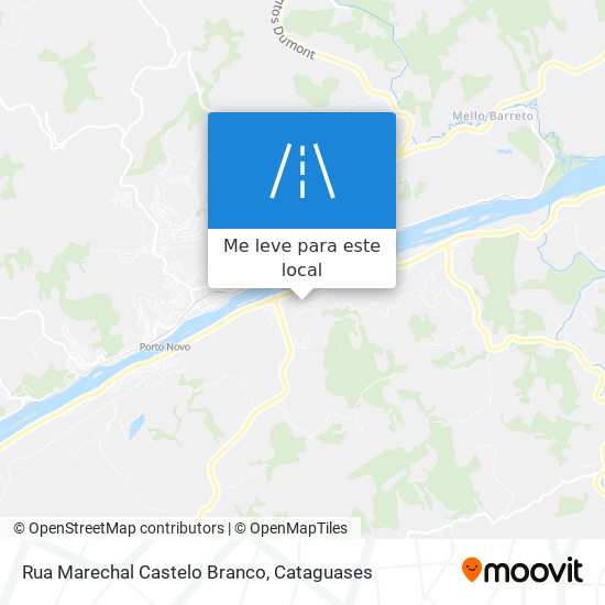 Rua Marechal Castelo Branco mapa