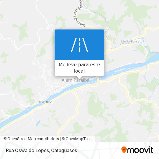 Rua Oswaldo Lopes mapa