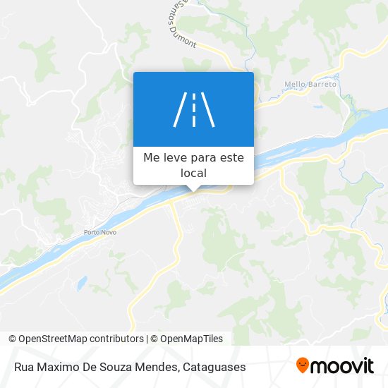 Rua Maximo De Souza Mendes mapa