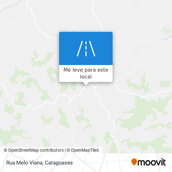 Rua Melo Viana mapa