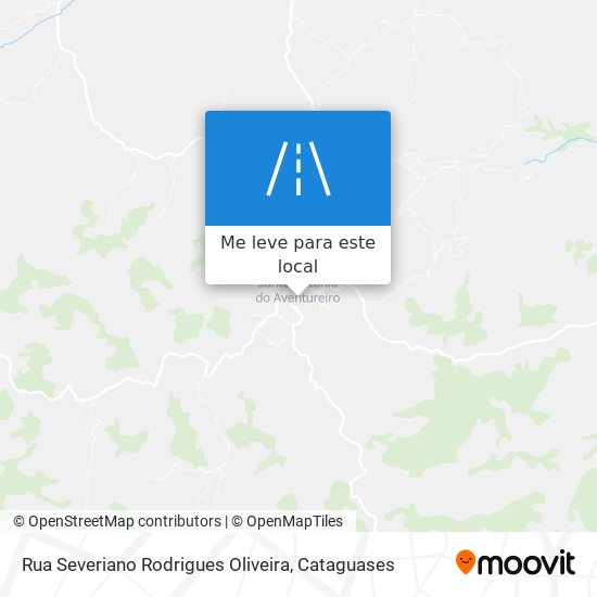Rua Severiano Rodrigues Oliveira mapa