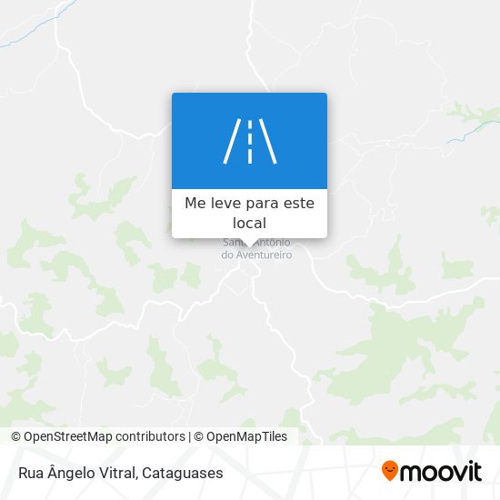 Rua Ângelo Vitral mapa