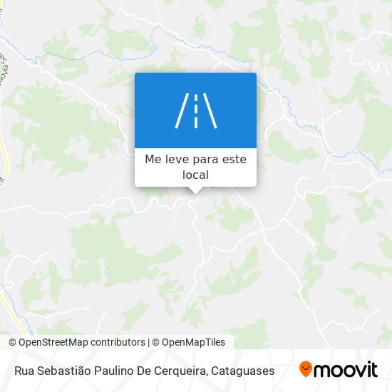 Rua Sebastião Paulino De Cerqueira mapa