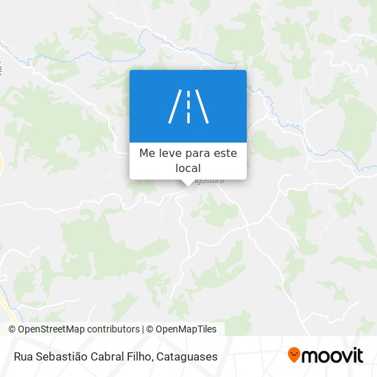 Rua Sebastião Cabral Filho mapa