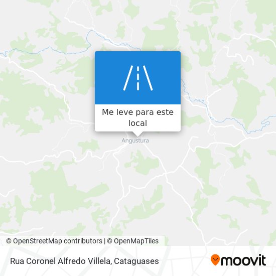 Rua Coronel Alfredo Villela mapa