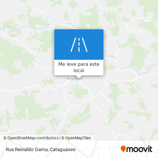 Rua Reinaldo Gama mapa