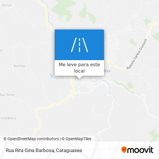 Rua Rita Gina Barbosa mapa
