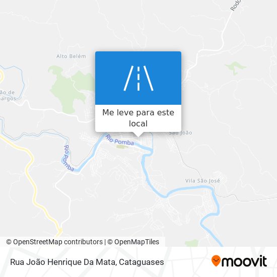 Rua João Henrique Da Mata mapa